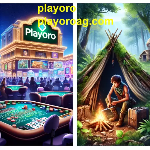 A Saga dos Jogos de Sobrevivência no Playoro